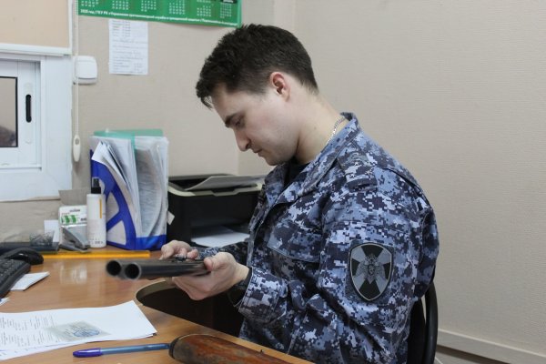В Коми росгвардейцы выявили правонарушения в области оборота оружия