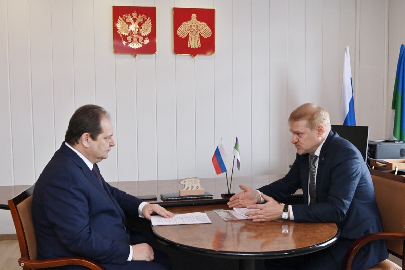 Ростислав Гольдштейн поддержал проекты Корткеросского района по развитию комплексной инфраструктуры в 2025 году