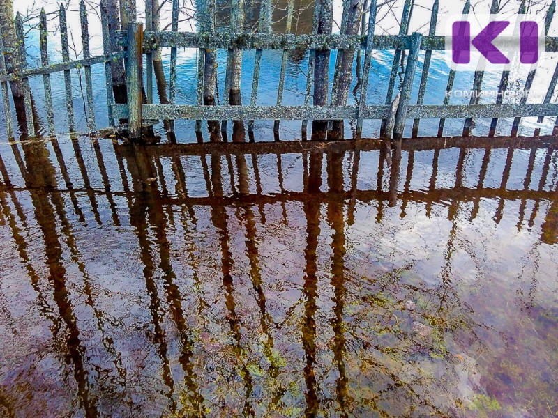 На верхней Печоре и Илыче вода прибывает до 30-75 см в сутки