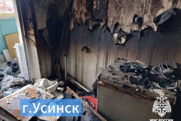 За сутки на пожарах в Коми один человек погиб, один пострадал 