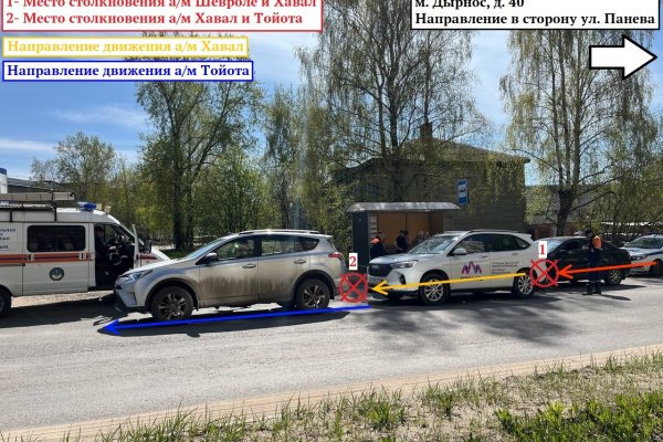 В Сыктывкаре водитель Chevrolet не успела вовремя притормозить и собрала паровозик из машин
