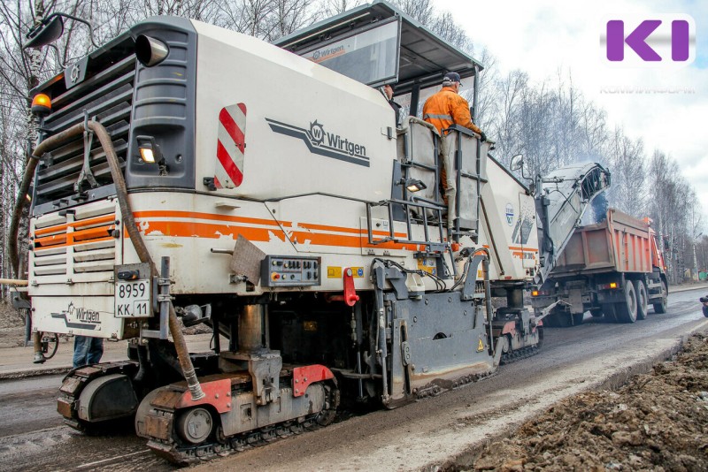 На финишной прямой: в Сысольском районе практически завершен ремонт дороги Вознесенская — Палауз