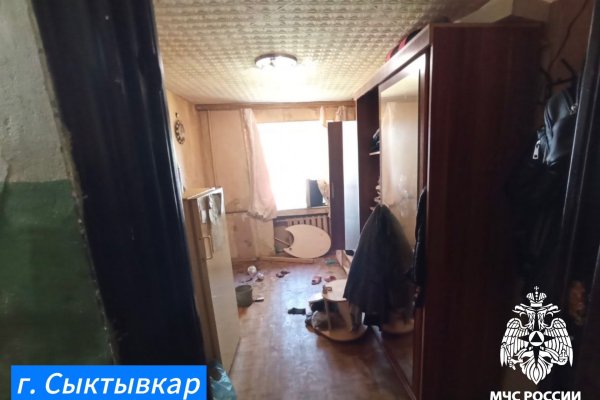 В Сыктывкаре на пожаре погибла женщина 