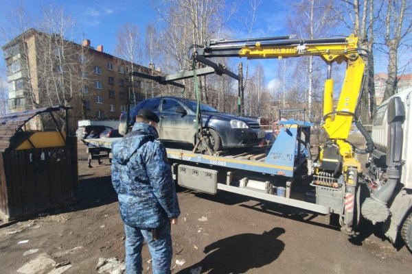 В Сыктывкаре арестовали алиментщика и его автомобиль