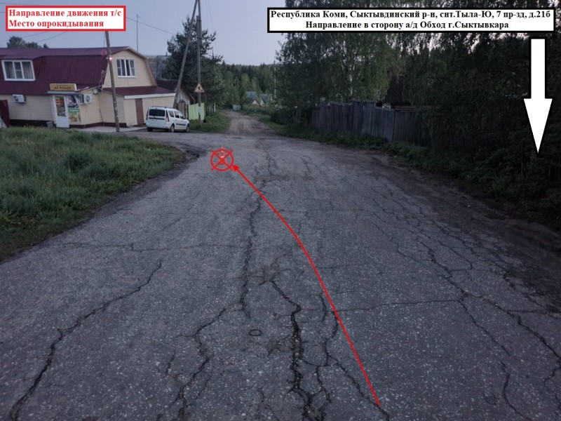 В Сыктывдинском районе 17-летний юноша за рулем питбайка попал в ДТП