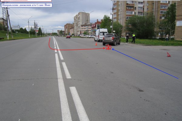 В Ухте при столкновении двух авто пострадала 10-летняя девочка