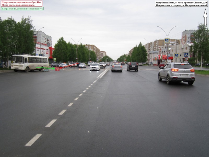 За сутки на дорогах Коми пострадали два велосипедиста 