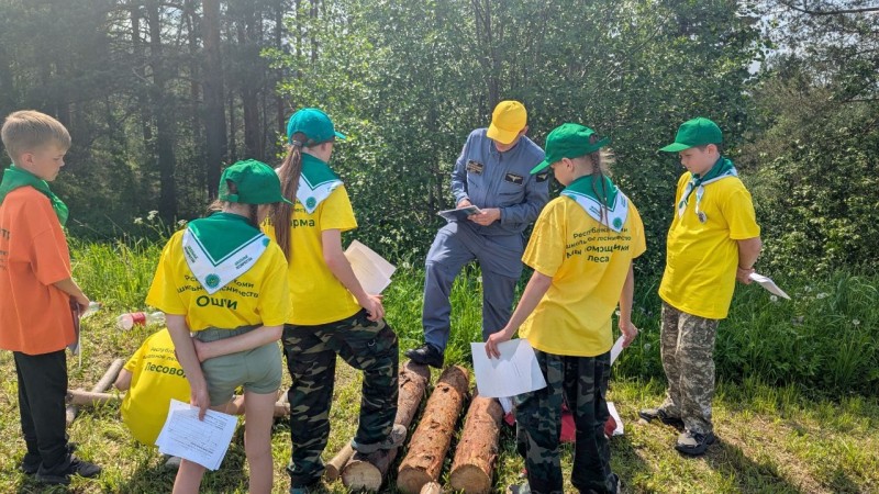 Турслет школьных лесничеств собрал в Визинге более 200 лесоводов из Коми, Марий Эл, Кировской и Архангельской областей