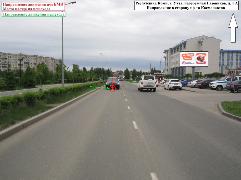 Подробности аварии в Ухте: женщина за рулем BMW X5 сбила ребенка