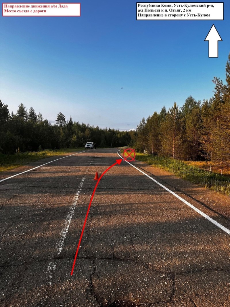 В Усть-Куломском районе в ДТП погибла девушка 