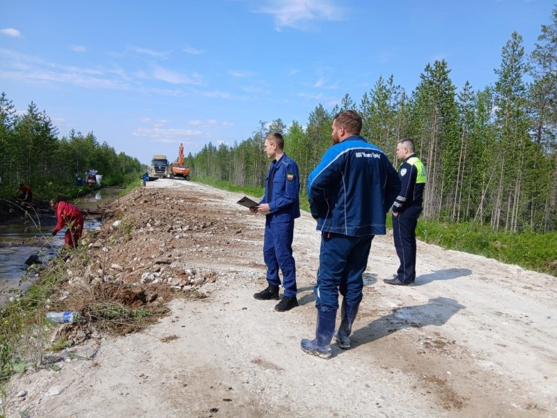 По факту загрязнения земель нефтью в результате опрокидывания автоцистерны в Печоре организована проверка 