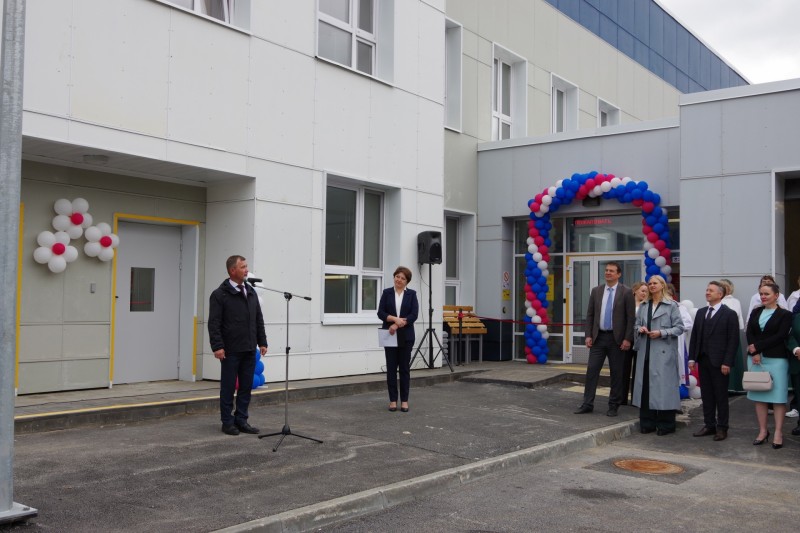 В Визинге открыли новый корпус районной больницы