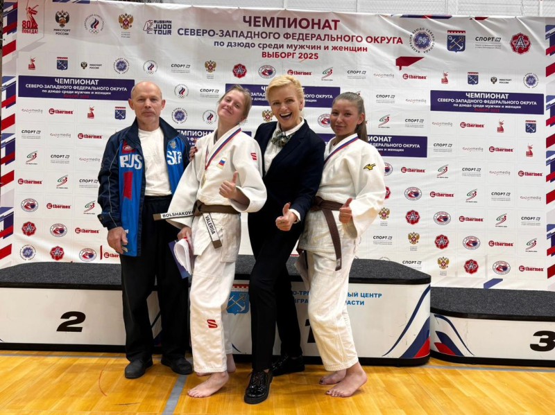 Золото и серебро выиграли дзюдоисты Коми на чемпионате СЗФО