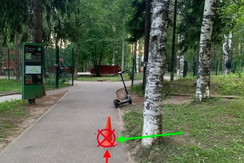 Водитель электросамоката сбил девочку в Мичуринском парке Сыктывкара: ребенок получил травмы