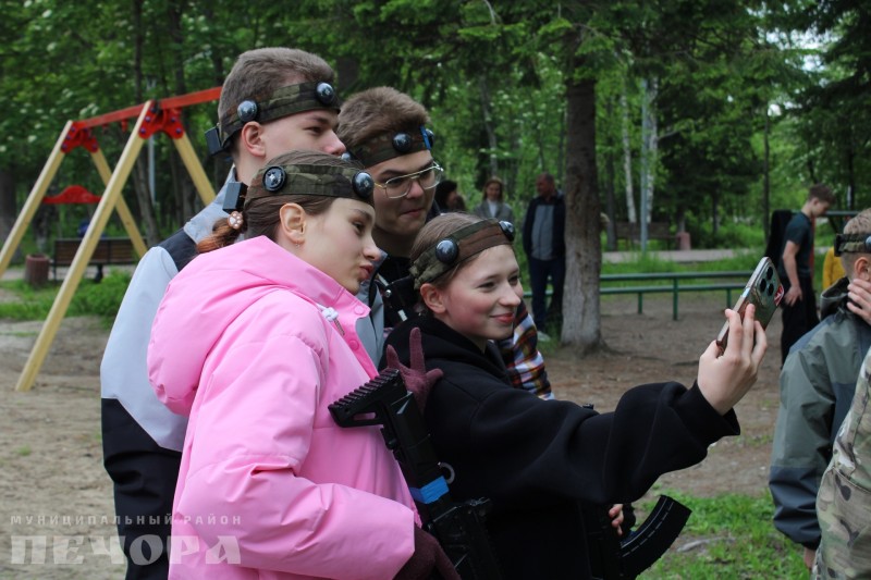 В Печоре День молодежи отметили фестивалем творчества, турниром по лазертагу и другими конкурсами 
