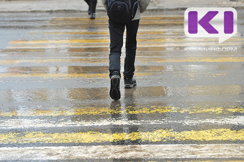 Неопытный водитель сбил пешехода в Сосногорске