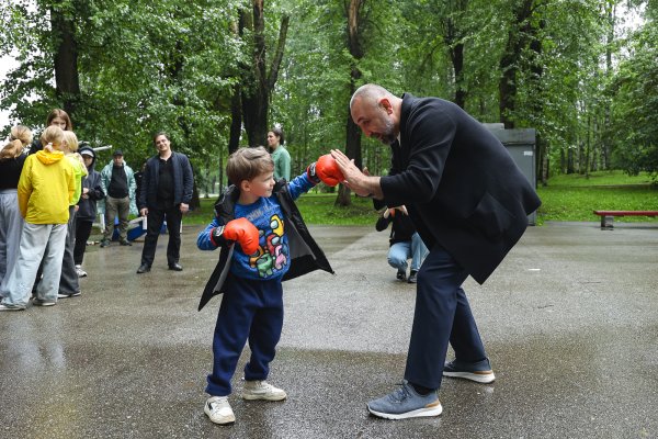 Олимпийский чемпион по боксу Александр Лебзяк 