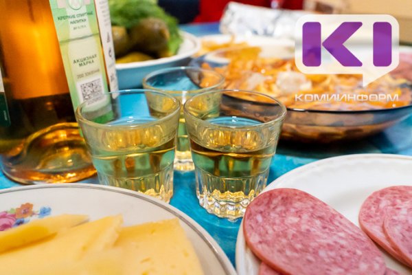 За сутки два жителя Коми после застолья лишились денег и имущества