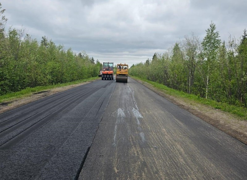 Ремонт дорог в Усинском и Сосногорском районах выполнен на 70 процентов