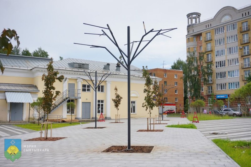 В Коми продолжается благоустройство общественных пространств в рамках нацпроекта