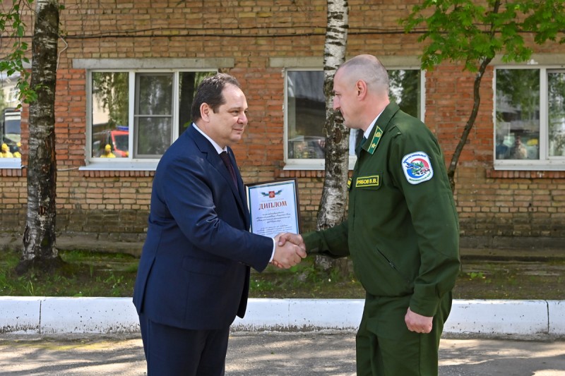 Ростислав Гольдштейн поздравил коллектив Коми регионального лесопожарного центра с профессиональным праздником