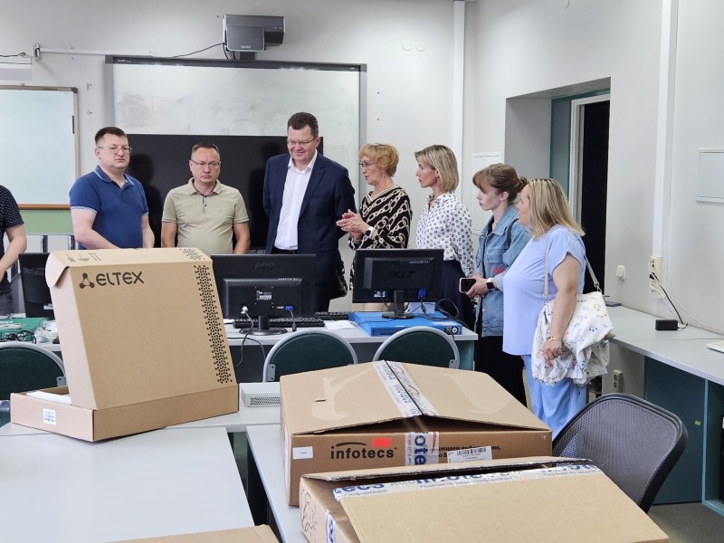 СГУ им. Питирима Сорокина получил оборудование, купленное на субсидию от Минобрнауки РФ