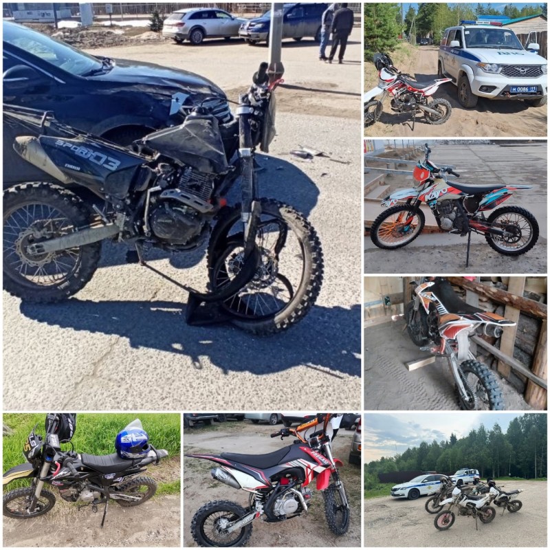 Недетская статистика: 9 детей-водителей пострадали в ДТП на дорогах Коми за первое полугодие 2025 года