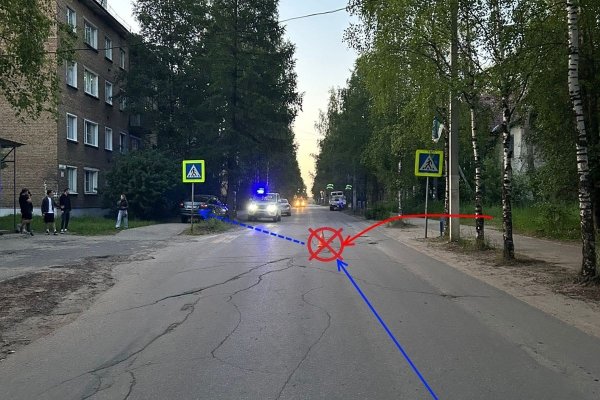 В Сосногорске столкнулись две 