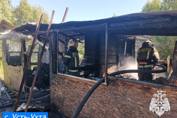 За сутки в Коми произошло шесть пожаров