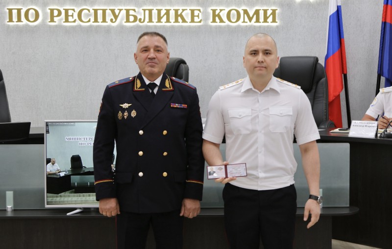 В трех районах Коми - новые начальники полиции