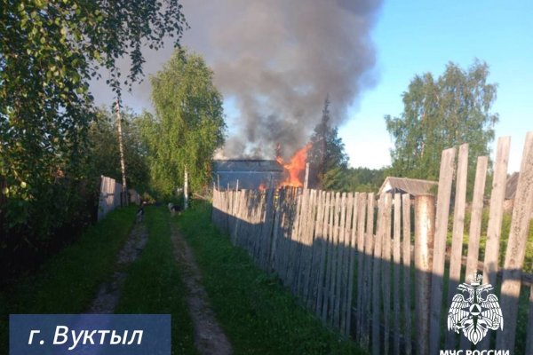 В Вуктыле на пожаре погиб 54-летний мужчина