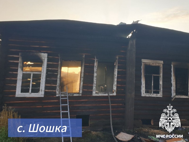 57-летний мужчина погиб в результате пожара в Сыктывдинском районе 