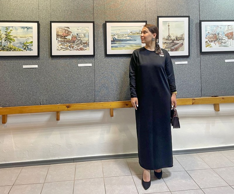 Преподаватель Детской художественной школы Воркуты приняла участие в уникальном арктическом пленэре