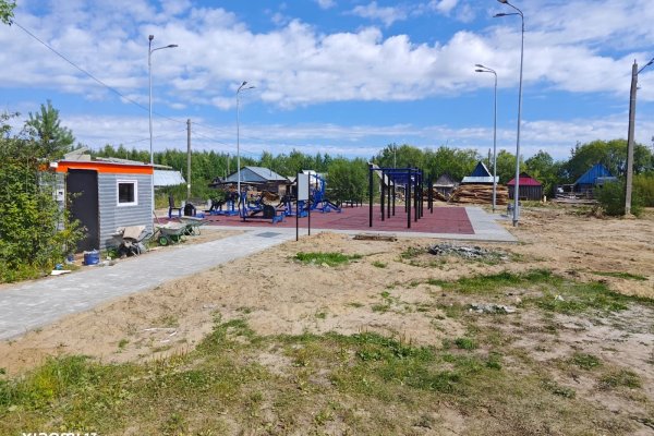 В п.Выльтыдор разгромили недостроенную спортивную площадку