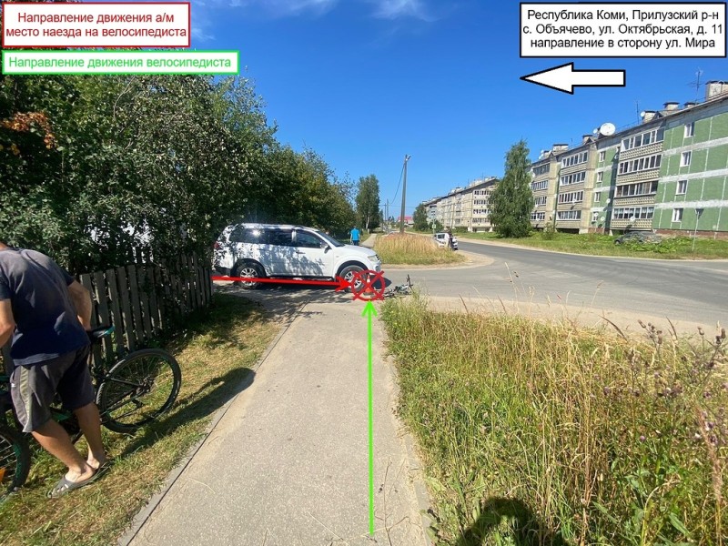 На дорогах Коми в последний день июля в ДТП пострадали два ребенка