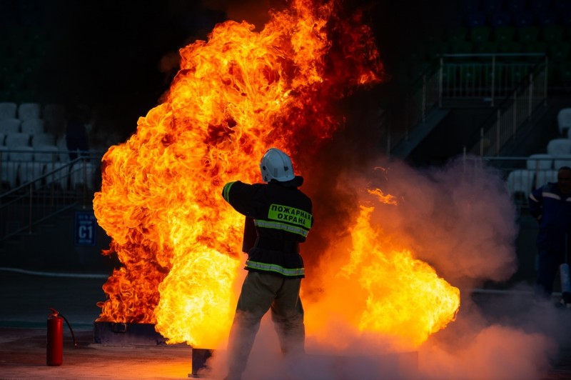 В АО "Транснефть – Север" прошли соревнования на звание "Лучший расчет добровольной пожарной дружины ПАО "Транснефть"