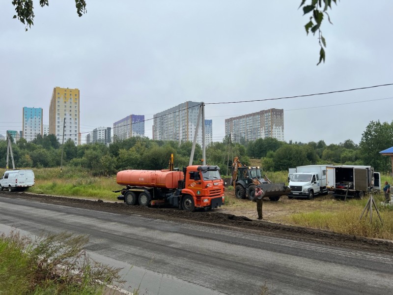 Дорожникам в Сыктывкаре предстоит "поймать воду"