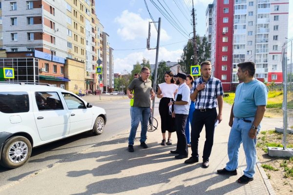 Перекресток двух улиц в Сыктывкаре модернизируют