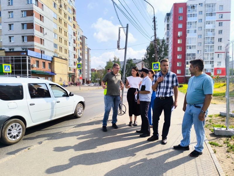 Перекресток двух улиц в Сыктывкаре модернизируют