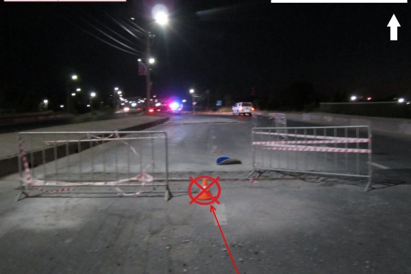 В Ухте водитель мотоцикла Suzuki оказался в больнице, наехав на шов на дороге 