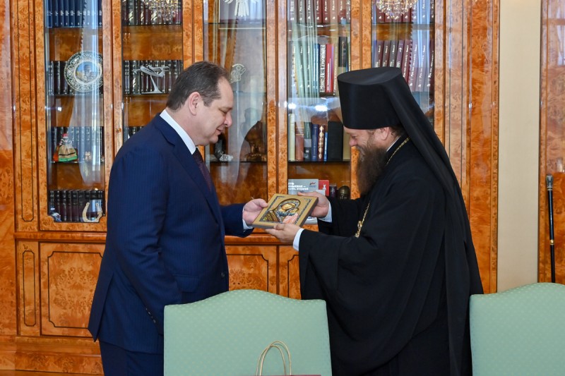 Ростислав Гольдштейн поздравил епископа Филиппа с назначением правящим архиереем Сыктывкарской епархии и главой новообразованной Сыктывкарской митрополии