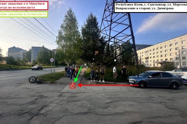 В Сыктывкаре и Воркуте два несовершеннолетних велосипедиста получили травмы