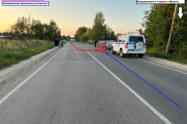 В Усть-Вымском районе водитель ВАЗа отправил в больницу мотоциклиста и его пассажира