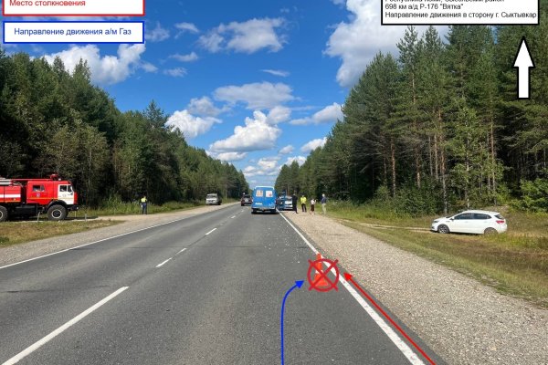 В Сысольском районе после столкновения с 