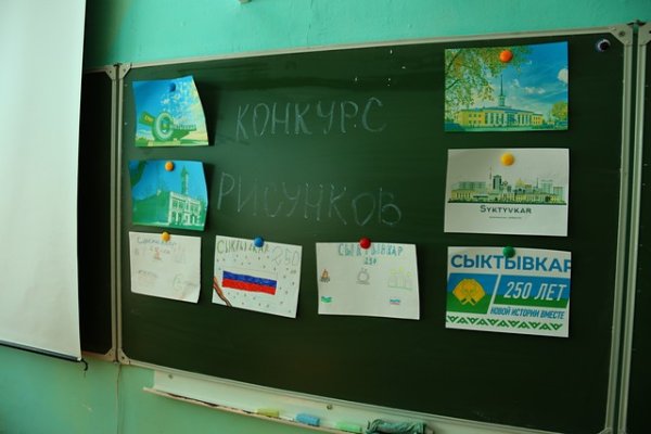 Юные сыктывкарцы принимают участие в конкурсе рисунков к 250-летнему юбилею столицы Коми