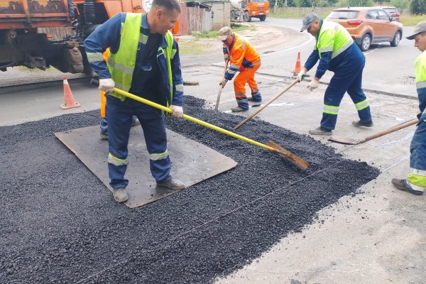 В Сыктывкаре восстановили искусственную дорожную неровность