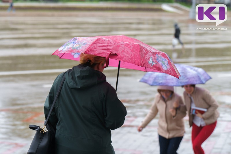 Погода в Коми 25 августа: дожди, грозы и порывистый ветер