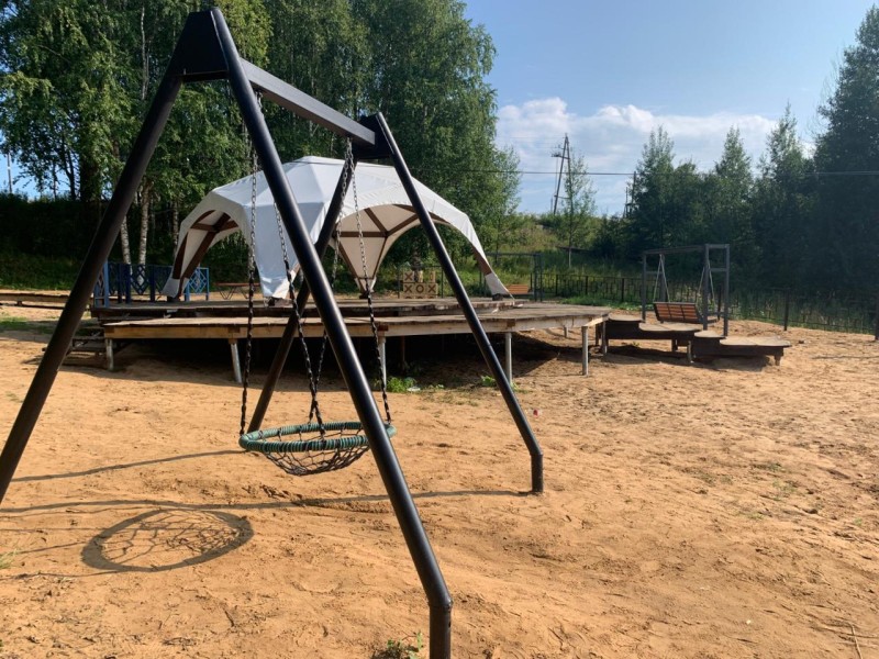 В Кослане завершен четвертый этап благоустройства парка