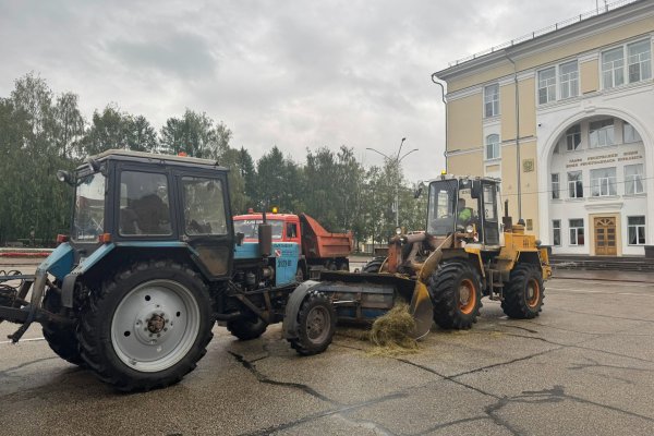 Дорожники Сыктывкара раскрыли секрет, куда делось сено после этнофестиваля 