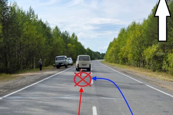 В Корткеросском районе при обгоне фургона на проезжей части опрокинулся мотоциклист